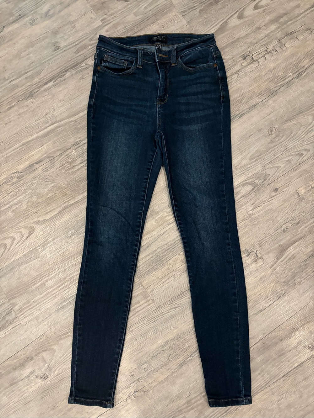 Judy Blue Deep Indigo High-Rise Skinny Jeans